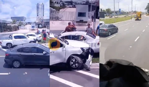 Equipe da prefeitura se envolve em acidente em Manaus