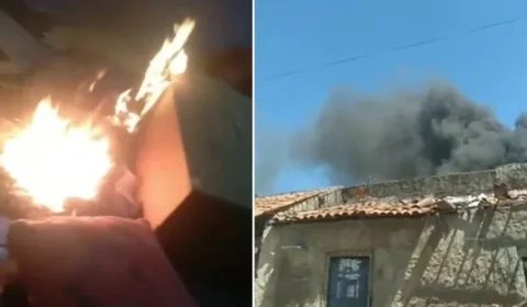 VÍDEO: adolescente taca fogo na casa da mãe: “Vai dormir no inferno agora”