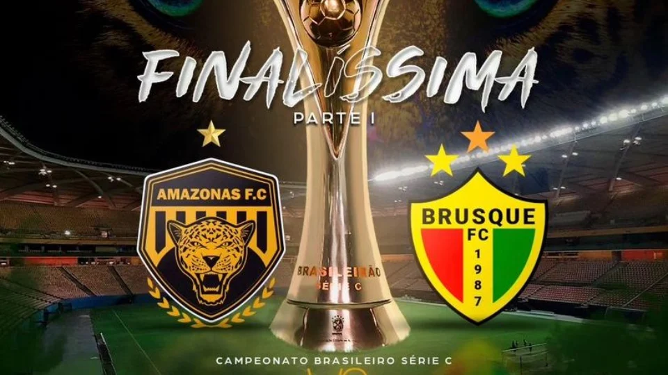 Amazonas e Brusque se enfrentam em primeiro jogo da final neste domingo (15)