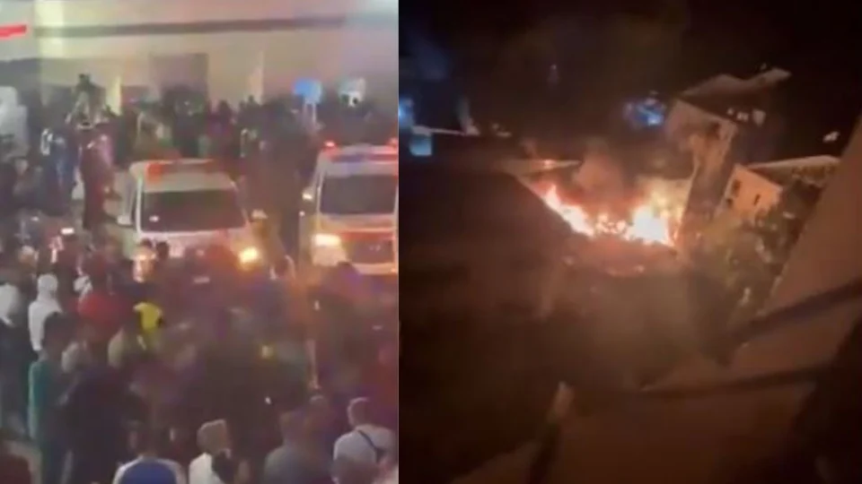 VÍDEOS: Ataque aéreo em hospital na Faixa de Gaza deixa ao menos 500 mortos