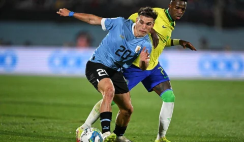 Brasil é derrotado pelo Uruguai e perde invencibilidade nas Eliminatórias