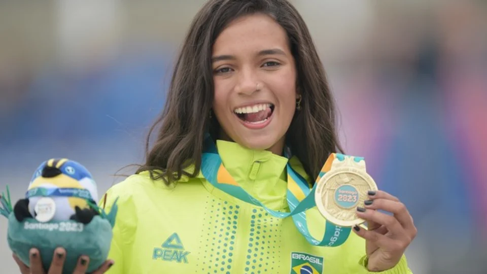 Rayssa Leal ganha 1º ouro do Brasil no Pan de Santiago, Pâmela consegue prata