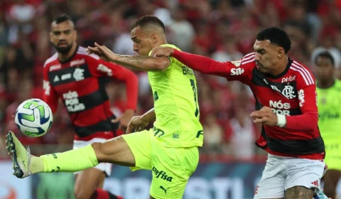 Palmeiras é massacrado pelo Flamengo e perde chance de virar líder do Brasileirão