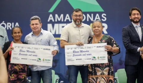 Wilson Lima reassenta mais 264 famílias da Sharp e Manaus 2000 e faz balanço do Amazonas Meu Lar