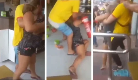 VÍDEO: mulher surta após atendente chamar seu marido de “meu amor”