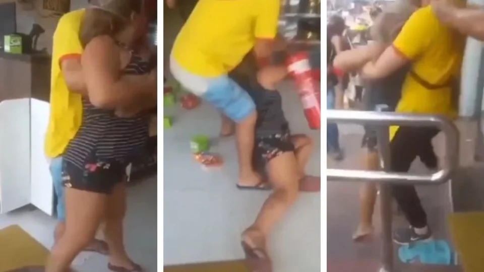 VÍDEO: mulher surta após atendente chamar seu marido de “meu amor”