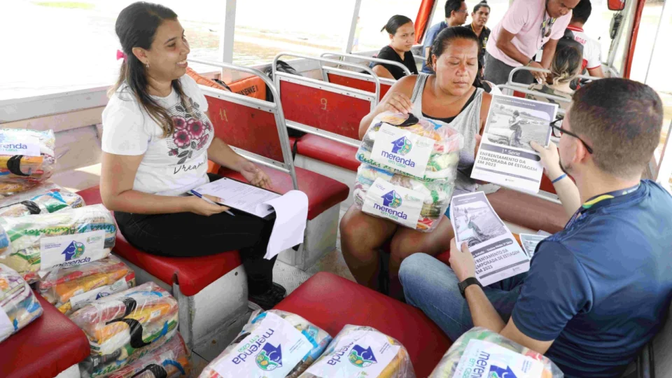 Merenda em Casa: Mais de 90% dos estudantes da rede estadual impactados pela estiagem já foram beneficiados