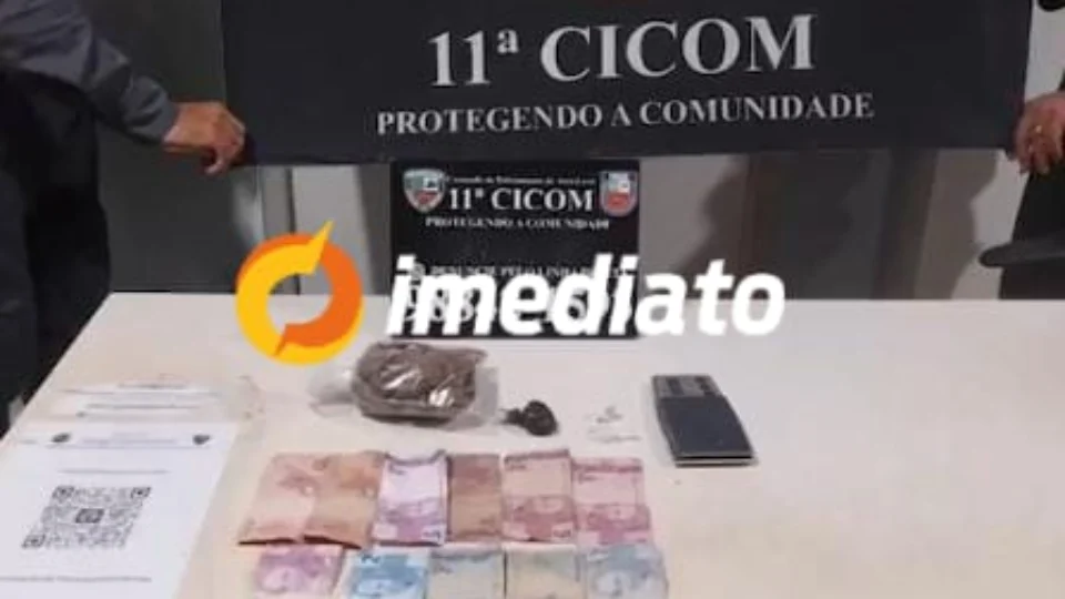 Homem é preso com drogas no bairro Coroado