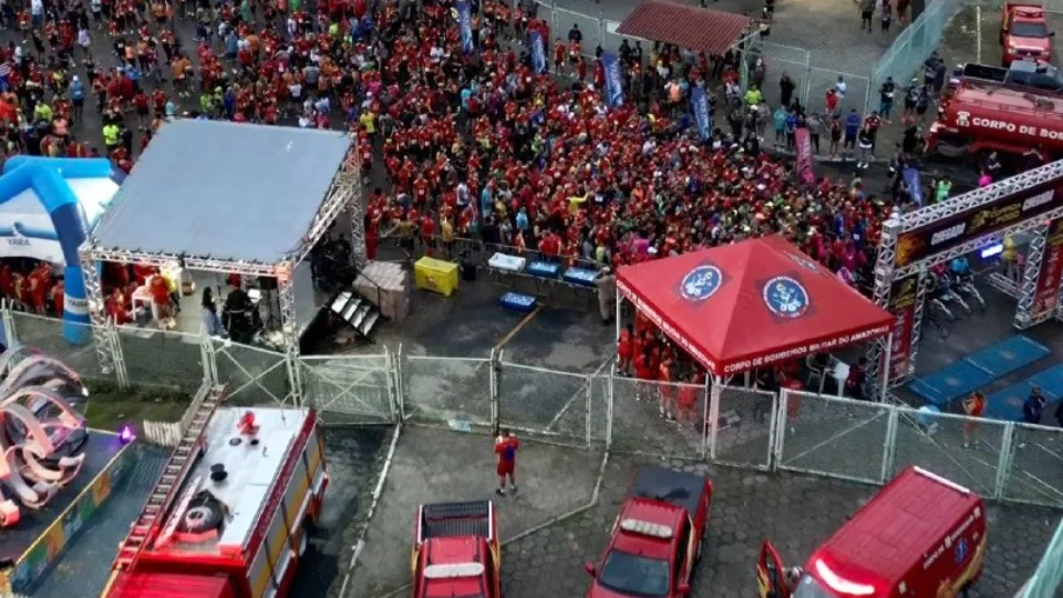 Corpo de Bombeiros realiza 26ª edição da tradicional Corrida do Fogo