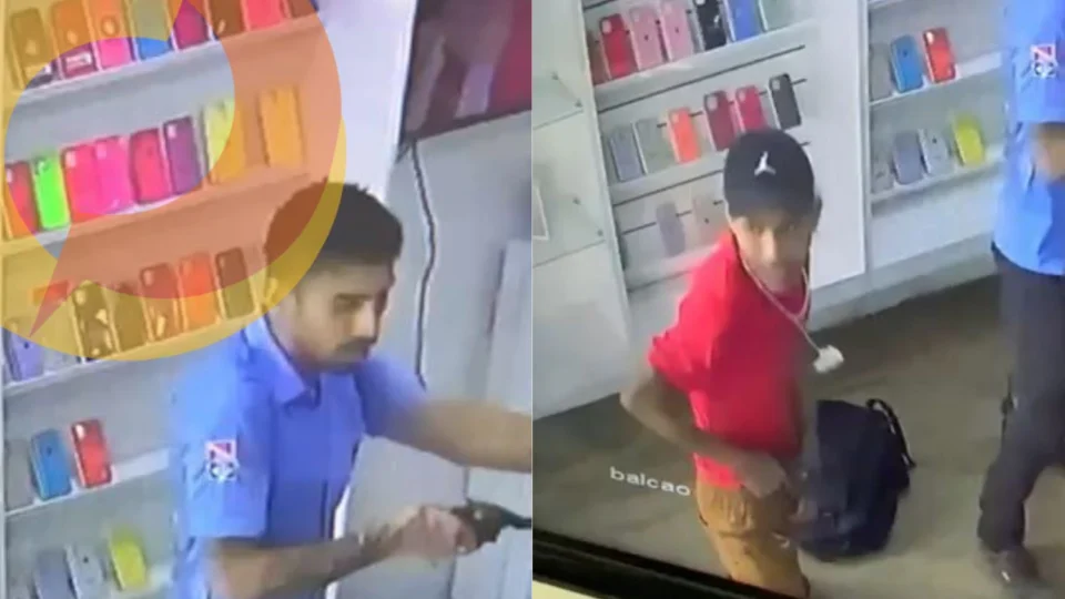 Vídeo: bandidos fazem limpa em loja de eletrônicos no Cidade de Deus