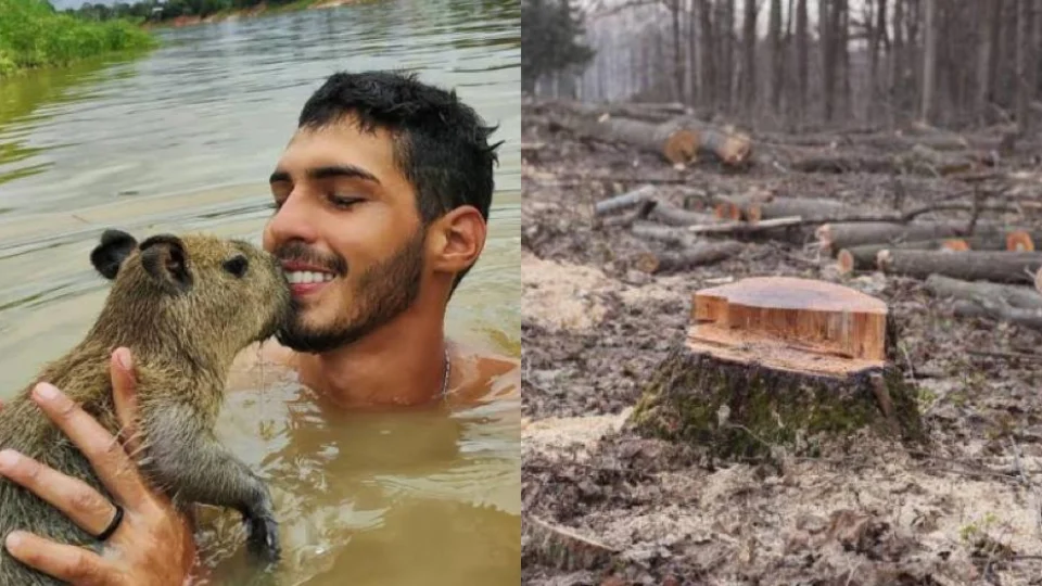 Avô de tiktoker da ‘CAPIVARA’ está entre os causadores da fumaça em Manaus, diz site