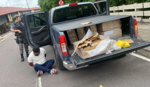 Rocam prende homem portando 300kg de cocaína no bairro Aleixo