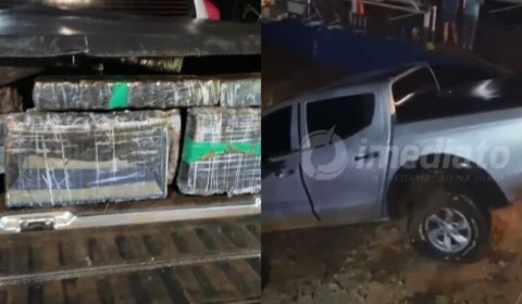 VÍDEO: Fuga ‘cinematográfica’ termina com apreensão de 1 tonelada de maconha