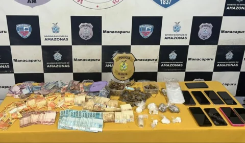 VÍDEO: Mãe, filho e comparsa são presos por tráfico em Manacapuru