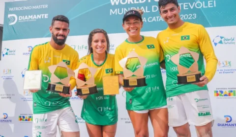 Atleta amazonense é campeão mundial de futevôlei