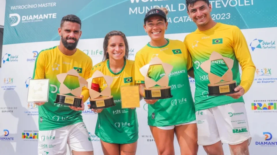 Atleta amazonense é campeão mundial de futevôlei