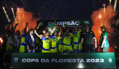 Em Uricurituba, seleção de Tefé se consagra a grande campeã da Copa da Floresta