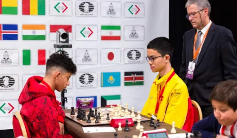 Atleta da rede estadual do Amazonas representa o Brasil no campeonato mundial de xadrez, na Itália