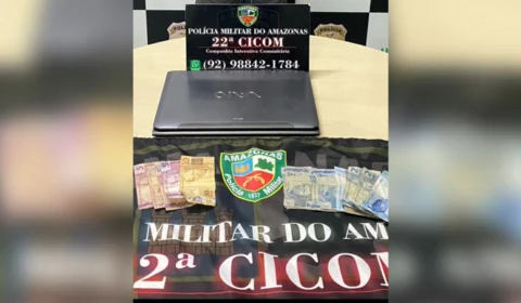 Homem invade delegacia para furtar e é preso em flagrante em Manaus