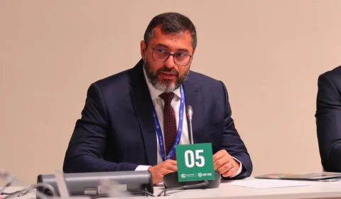 Wilson Lima apresenta ‘Amazonas 2030’ para combater desmatamento no estado durante COP 28