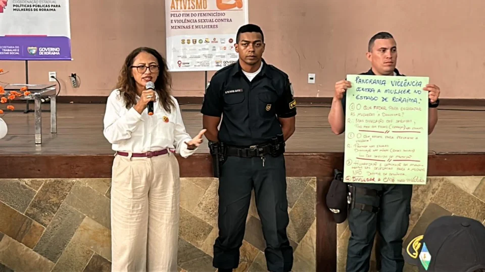 Setrabes realiza ação pelo fim da violência contra as mulheres e meninas