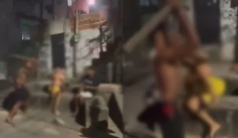 VEJA VÍDEO: traficantes dão ‘corretivo’ em dupla de assaltantes