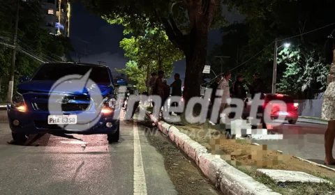 Mulher morre após ser atropelada por carro na Ponta Negra