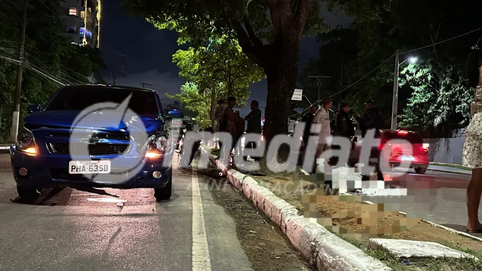 Mulher morre após ser atropelada por carro na Ponta Negra