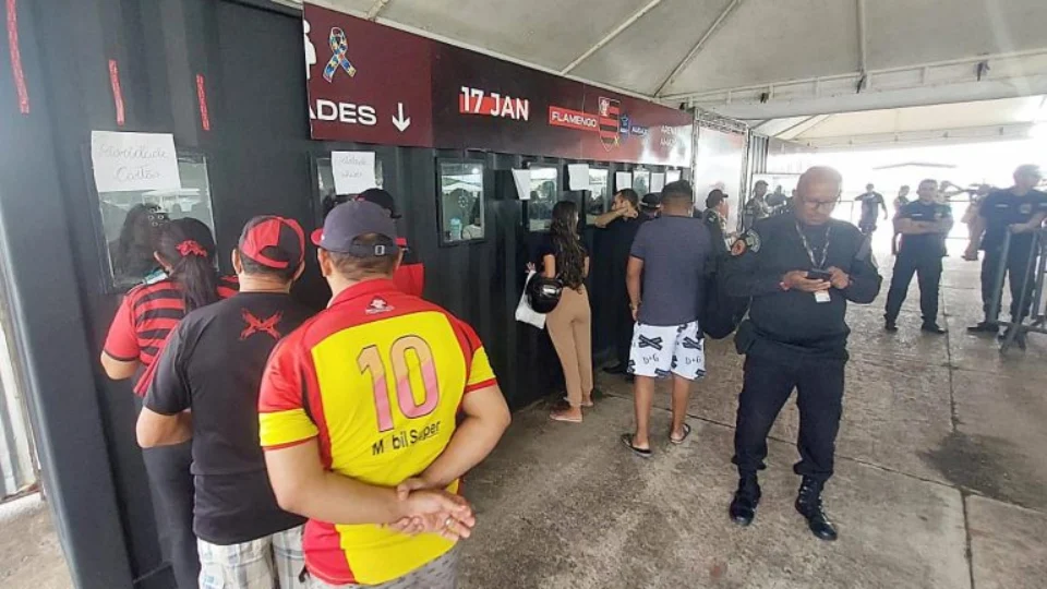 Flamengo x Audax: venda presencial de ingressos é interrompida