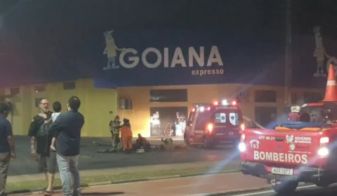 Incêndio de grandes proporções destrói parte de supermercado em Boa Vista-RR