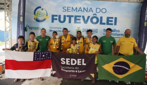 Governo do Amazonas realiza torneio de encerramento da Semana do Futevôlei