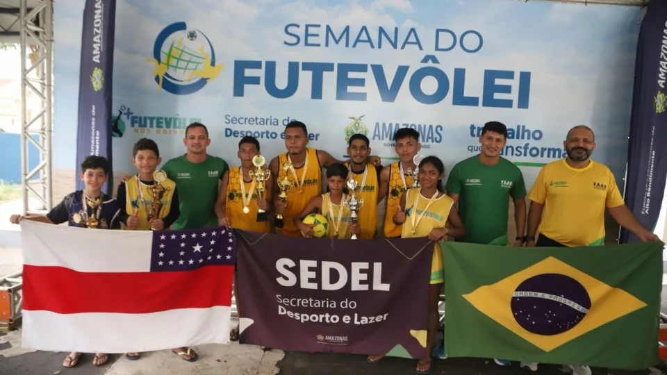 Governo do Amazonas realiza torneio de encerramento da Semana do Futevôlei