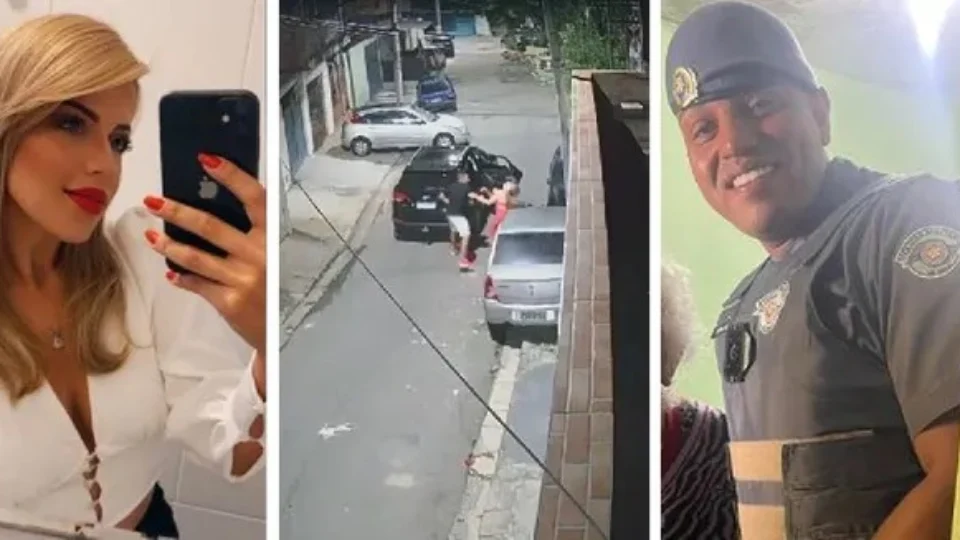 PM de folga agride esposa com socos no rosto e a mata a tiros após discussão em carro