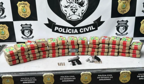 Polícia apreende mais de 50 quilos de maconha do tipo skunk avaliados em R$ 400 mil