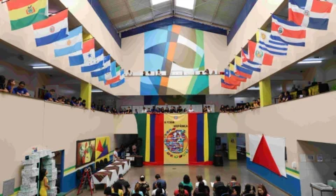 Ceti Áurea Pinheiro Braga inicia a 2ª Feira Hispânica