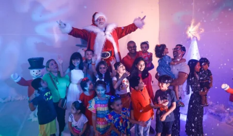 O espetáculo “O Quebra-Nozes” e a Fábrica do Papai Noel tem acesso gratuito mediante agendamento