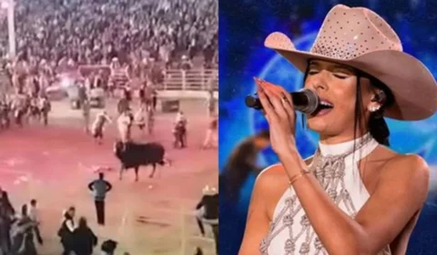 VEJA VÍDEO: touro foge de arena antes de show de Ana Castela e pessoas ficam feridas