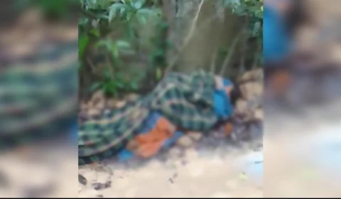 Corpo é encontrado enrolado em lençol no Ramal do Brasileirinho