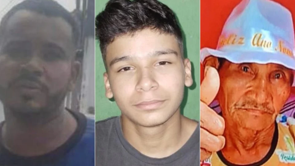 PC-AM divulga as imagens de três pessoas que desapareceram nesta semana