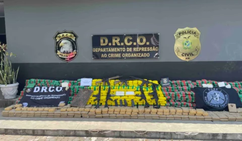 Amazonas apreendeu mais de 110 toneladas de entorpecentes nos últimos cinco anos