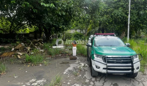 Corpo é encontrado em campo próximo à Semed, em Manaus