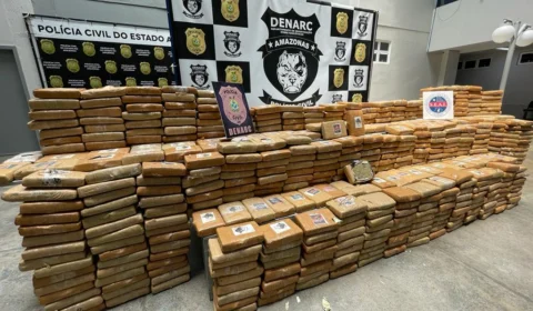 PC-AM apreendeu mais de 12 toneladas de drogas em 2023, avaliadas em R$ 167 milhões