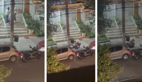 VEJA VÍDEO: adolescente de 15 anos é baleado ao reagir a assalto