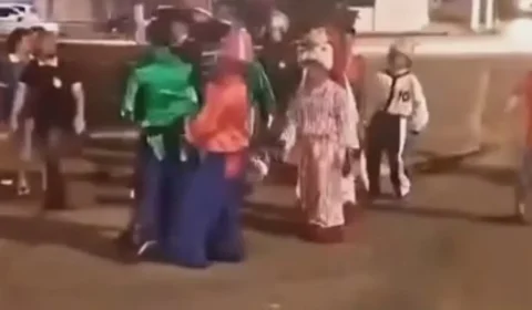 VEJA VÍDEO: Dançarinos de Carreta Furacão se envolvem em briga generalizada