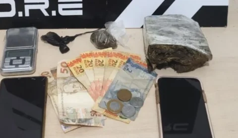 Polícia desmonta ponto de tráfico de drogas e prende dupla em Boa Vista