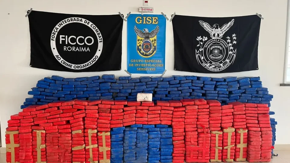 PF apreende quase 1 tonelada de drogas em Boa Vista-RR