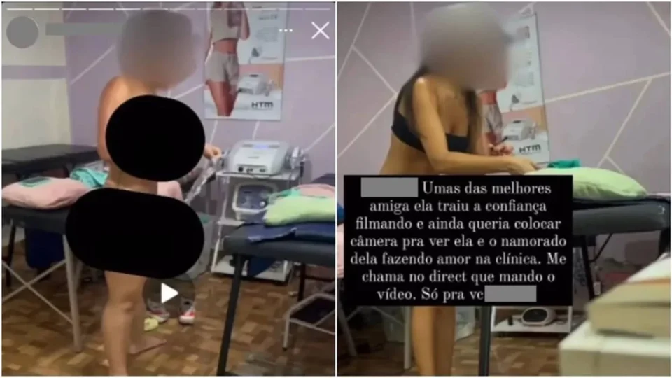 Mulheres filmadas nuas em clínica são expostas nas redes sociais