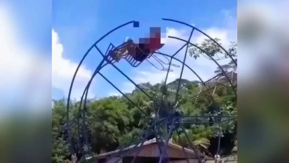 Veja Vídeo: Mulher morre após cair de roda gigante