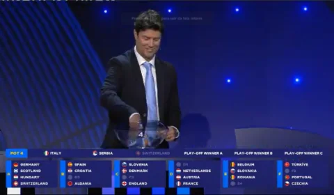 “Gemidão do Zap” interrompe o sorteio do grupos da EURO 2024 VEJA:
