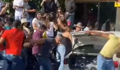 VEJA VÍDEO: encontro de muladeiros acaba em briga generalizada